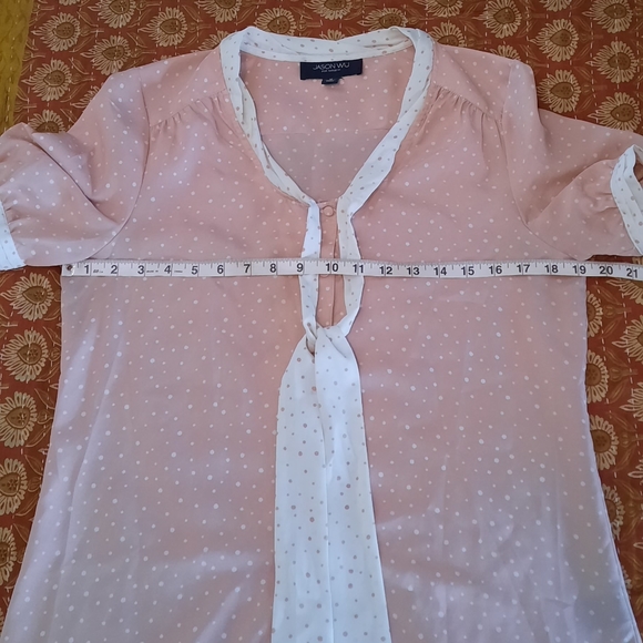 Jason Wu for Target Polka Dot Short Sleeved Blouse - Picture 3 of 9